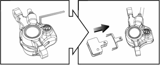 Skifte bremseklossene